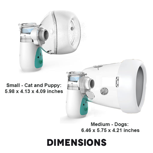 Pet Low Noise Nebulizer for Cats and Dogs