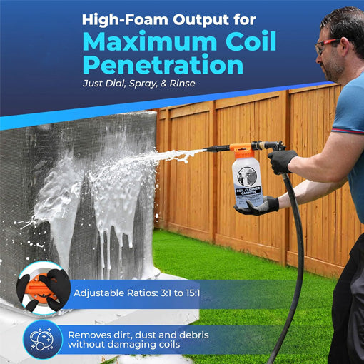 AC Coil Cleaner Cannon Sprayer