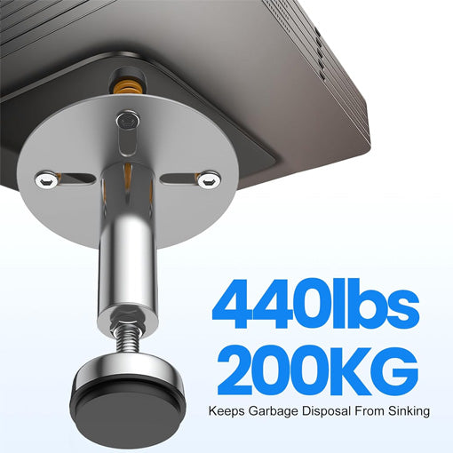 Garbage Disposal Noise Reduction Adjustable Support