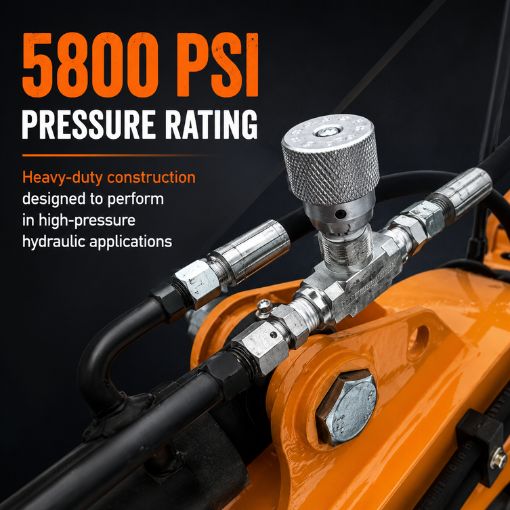5800 PSI Hydraulic Flow Control Needle Valve