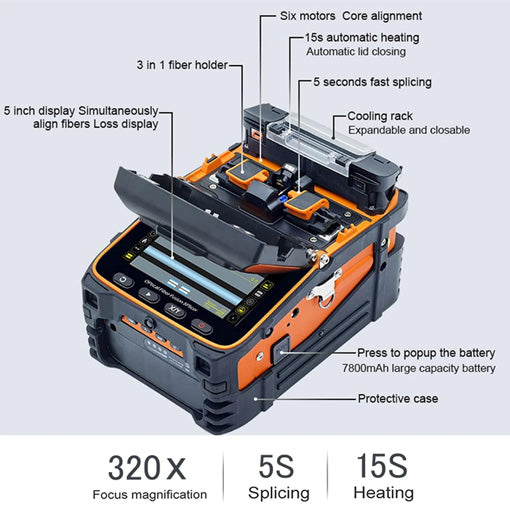Optical Fiber Fusion Splicer