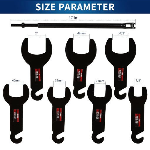 Pneumatic Fan Clutch Wrench Set