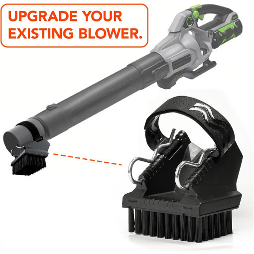 Universal Leaf Blower Brush Attachment
