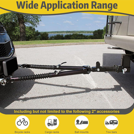 2" Hitch Pin Alignment Collar for Trailer Hitches