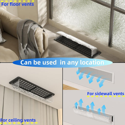 Adjustable Magnetic Vent Air & Heat Deflector