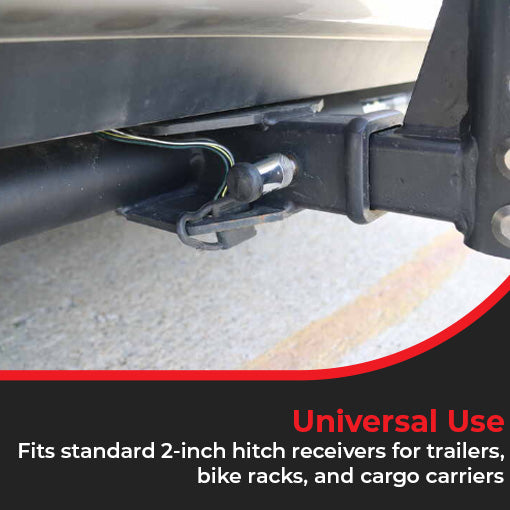 Anti-Rattle Hitch Hollow Core Locking Pin