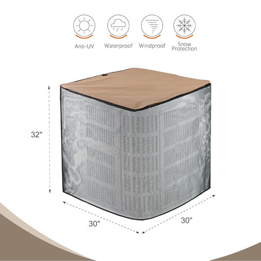 Outdoor AC 2-in-1 Full Mesh Cover