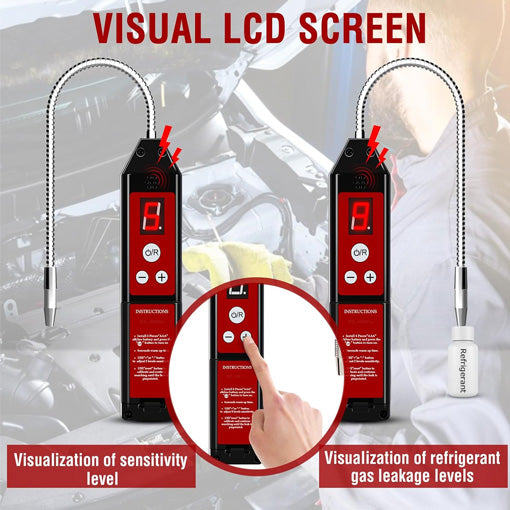 Refrigerant Leak Detector with LED Light