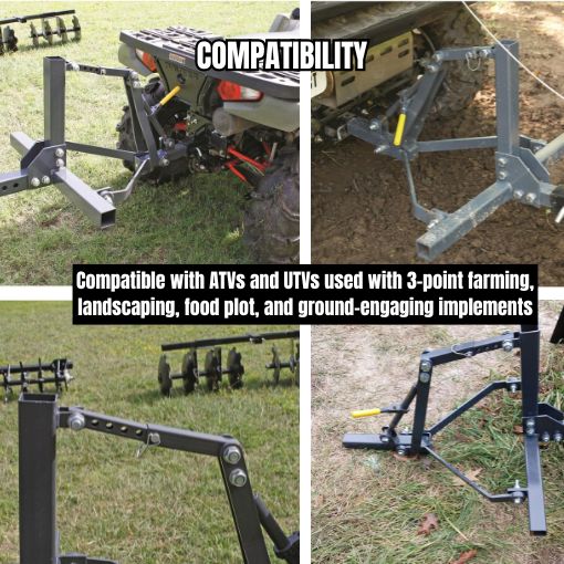 Heavy Duty ATV/UTV 3-Point Lift System