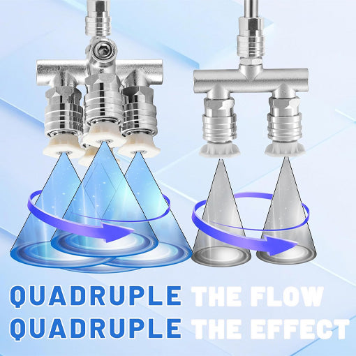 Quadruple Pressure Washer Nozzle Set
