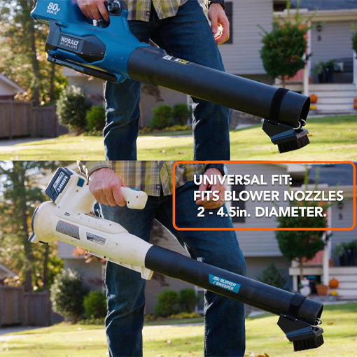 Universal Leaf Blower Brush Attachment