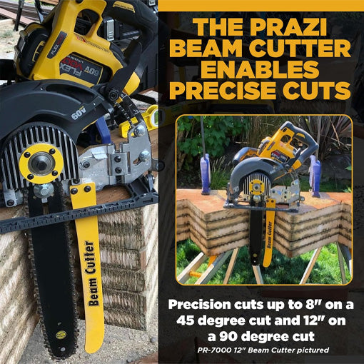 Beam Cutter Attachment for Worm Circular Saws
