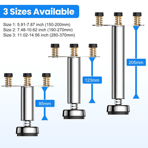Garbage Disposal Noise Reduction Adjustable Support