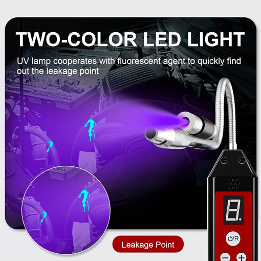 Refrigerant Leak Detector with LED Light
