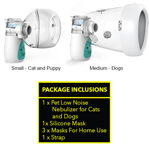 Pet Low Noise Nebulizer for Cats and Dogs