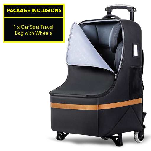 Car Seat Travel Bag with Wheels