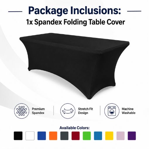 Spandex Folding Table Cover
