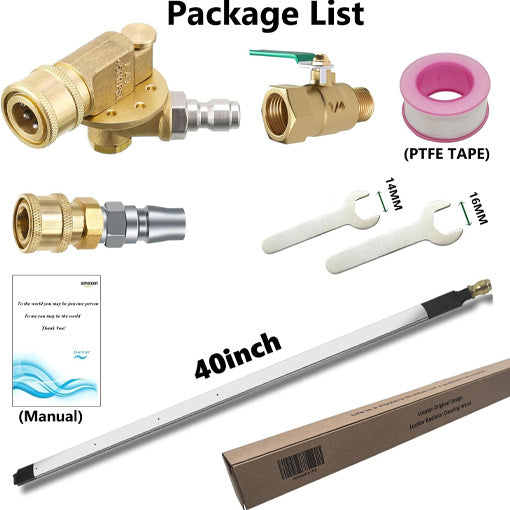 Pressure Washer Radiator Cleaning Wand Set