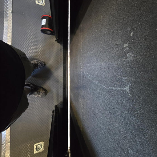 Trailer Ramp Door Gap Cover for Toy Haulers and Trailers