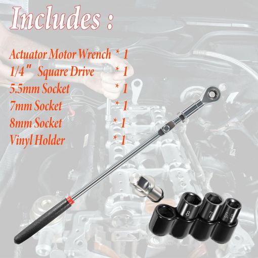 Actuator Motor Wrench Set