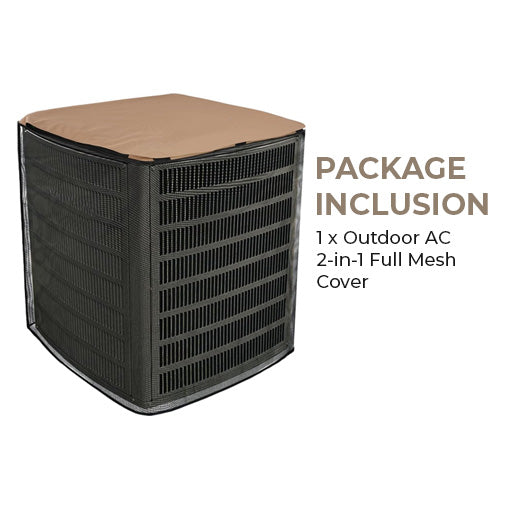 Outdoor AC 2-in-1 Full Mesh Cover