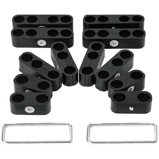 Spark Plug Wire Separators Aluminum Kit