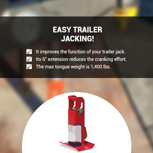 Trailer Tongue Foot Plate