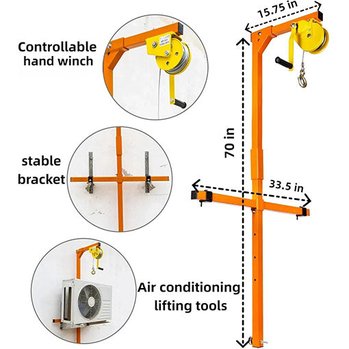 Heavy Duty Air Conditioner Lifting Tool