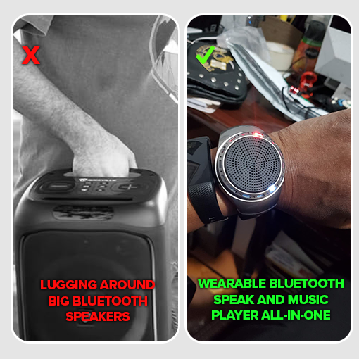 Wireless Wrist Portable Sports Bluetooth Speaker