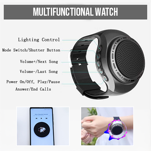 Wireless Wrist Portable Sports Bluetooth Speaker